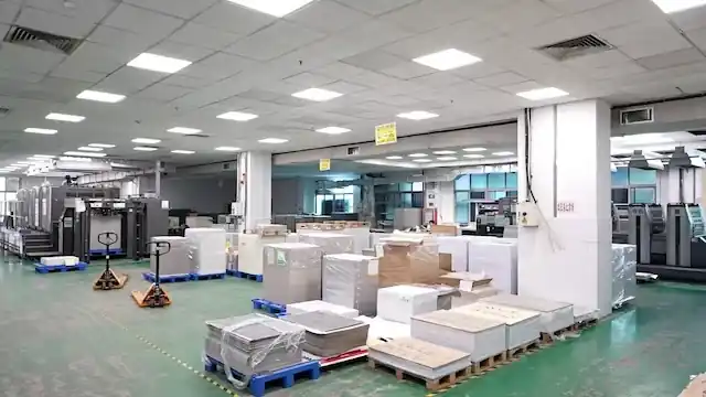 Zhengyang Printing factory overview panoramic view full-service China printing capabilities