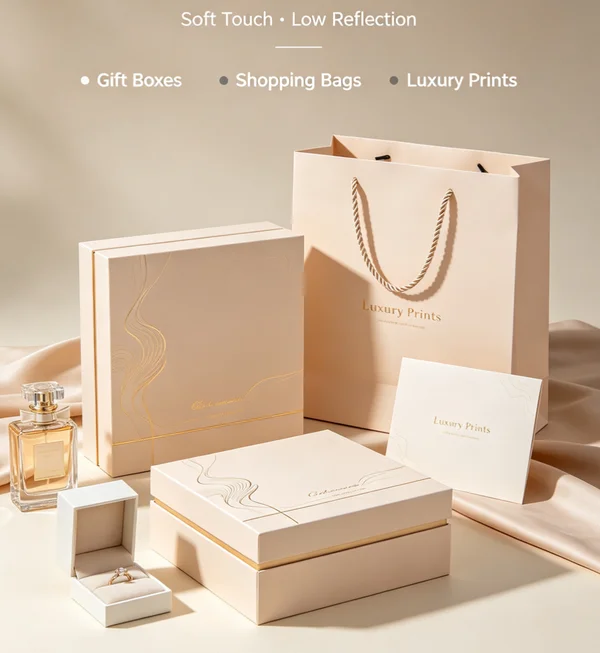 White matte lamination material Dongguan Zhengyang Printing packaging surface material