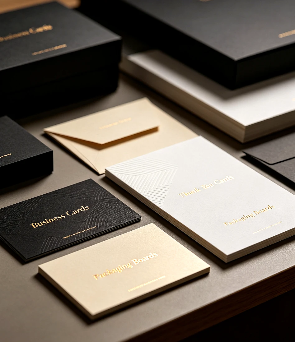 Business name card paper card display Zhengyang Printing Dongguan China
