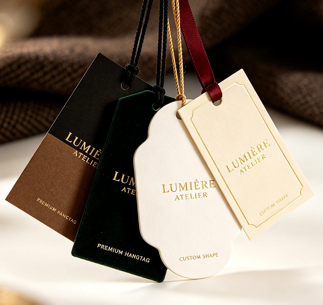Hang tag special shaped card collection supplemental - clothing tag creative card assortment - Zhengyang Printing Dongguan China